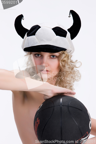 Image of Woman With A Ball