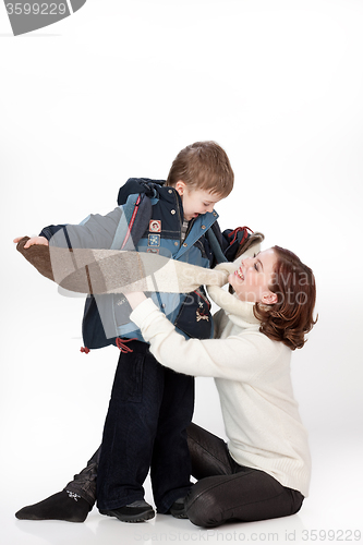 Image of Mother And Son