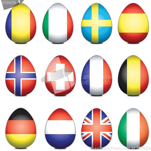 Image of European Easter Eggs