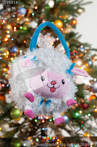 Image of Toy And New Year\'s Tree