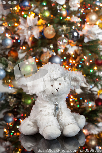 Image of Toy And New Year\'s Tree