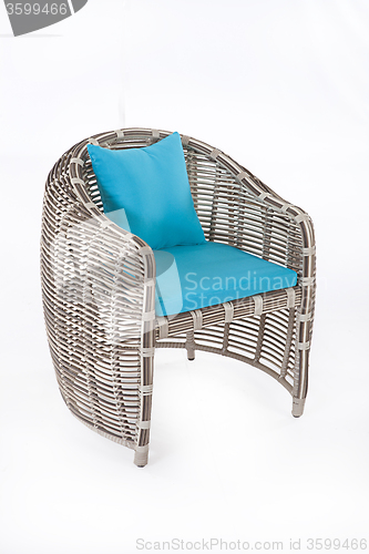 Image of Wicker Armchair