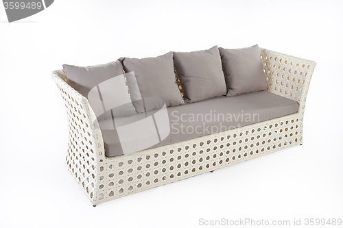 Image of Wicker Sofa