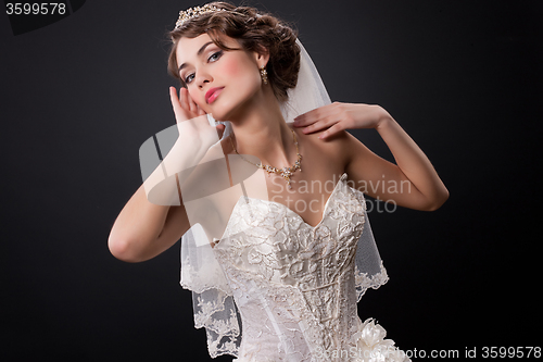 Image of Young Beautiful Bride