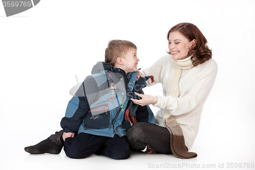 Image of Mother And Son