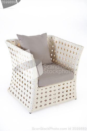 Image of Wicker Armchair