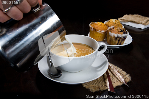 Image of Pouring Coffee