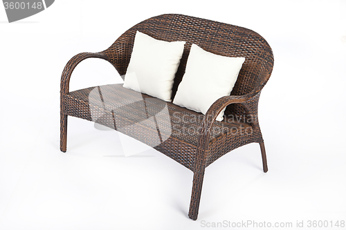 Image of Wicker Sofa