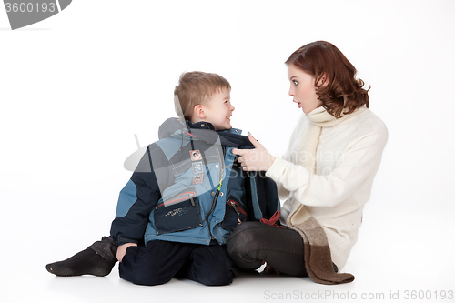 Image of Mother And Son
