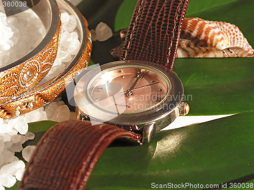 Image of Watch and bracelets