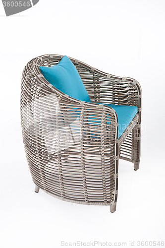 Image of Wicker Armchair
