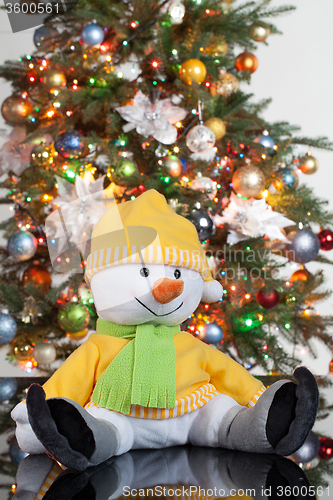 Image of Toy And New Year\'s Tree