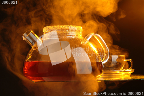 Image of Teapot and cup