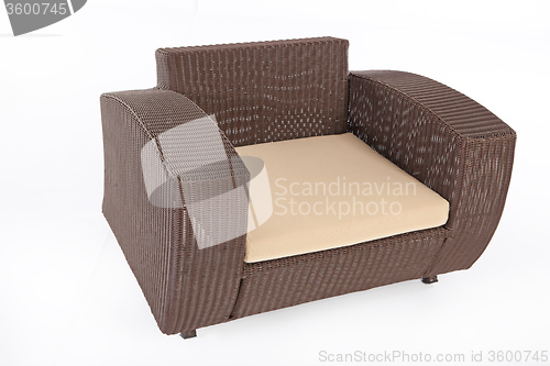 Image of Wicker Armchair