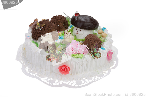 Image of Isolated Cake