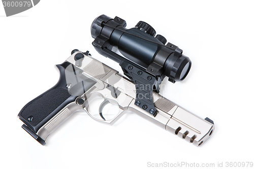 Image of Gun With Optics