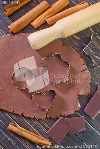 Image of christmas baking background