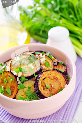 Image of fried eggplant