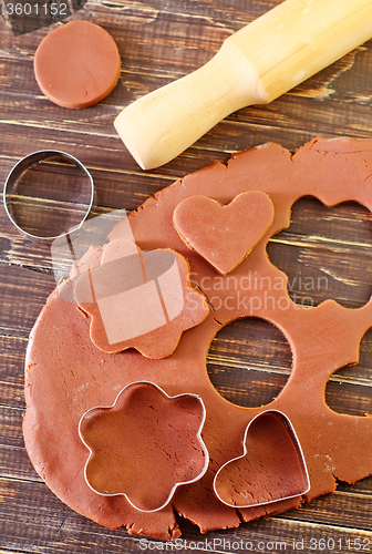 Image of christmas baking background