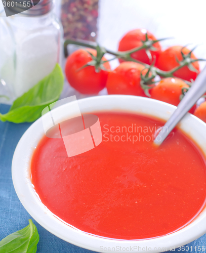 Image of tomato soup