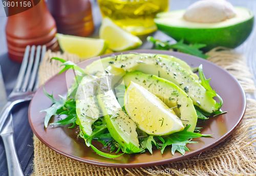 Image of salad with avocado