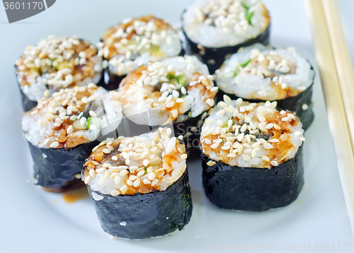 Image of sushi