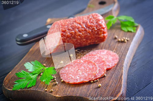 Image of salami