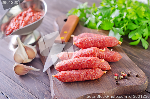 Image of sausages