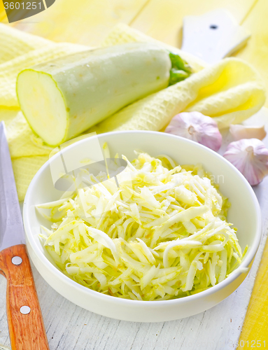 Image of grated marrow