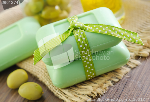 Image of olive soap