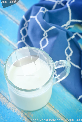 Image of milk in glass