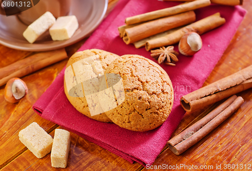 Image of cookies with coffee