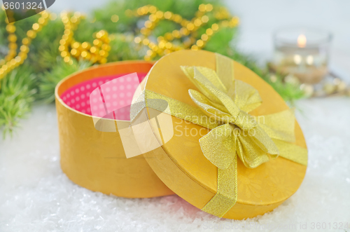 Image of box for present