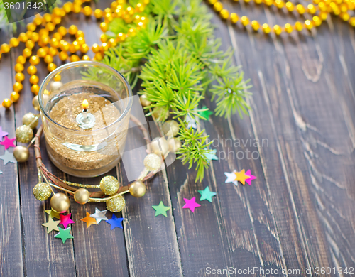 Image of christmas candle