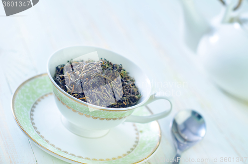 Image of green tea in cup