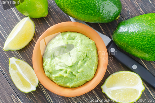 Image of guacamole in bowl