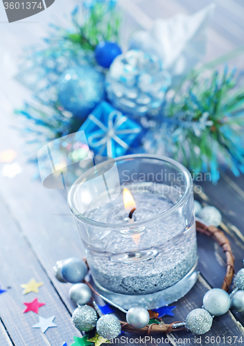 Image of christmas candle