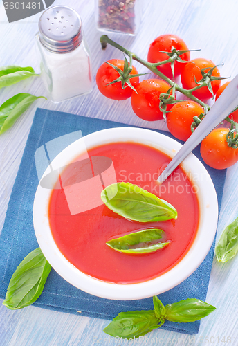 Image of tomato soup