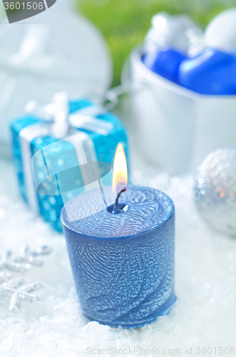 Image of christmas candle