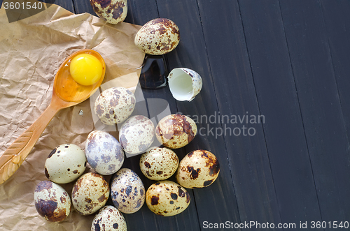 Image of quail eggs