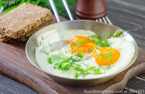 Image of fried eggs