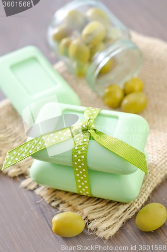 Image of olive soap