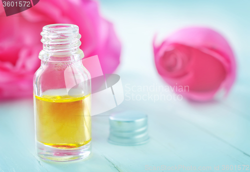 Image of aroma oil in bottle