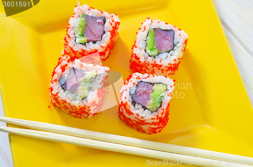 Image of sushi