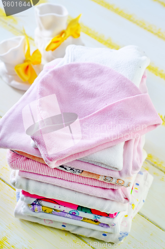 Image of baby clothes