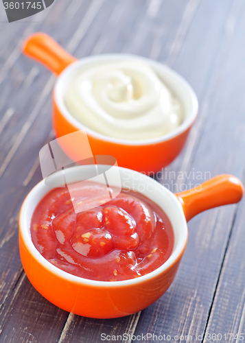 Image of sauces