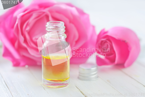 Image of aroma oil in bottle