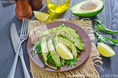 Image of salad with avocado