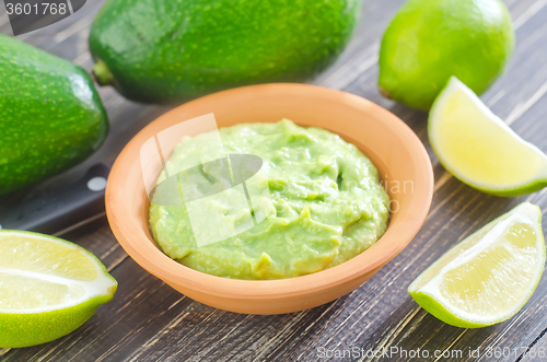 Image of guacamole in bowl