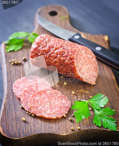 Image of salami